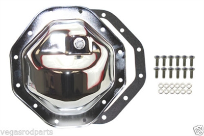 Jeep DODGE RAM 12 BOLT CHROME 9 1/4 REAR END DIFFERENTIAL COVER steel mopar