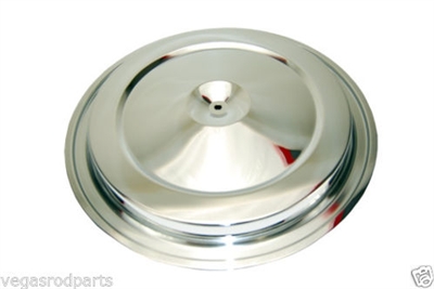 1988-92 CHEVY/GMC TRUCK CHROME STEEL AIR CLEANER TOP fits original filter housin