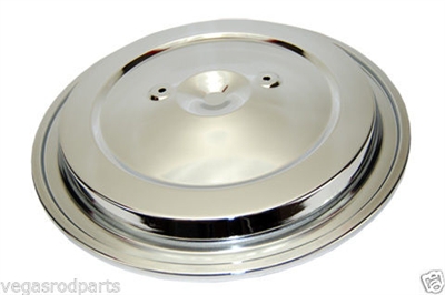 1993-95 CHEVY GMC TRUCK CHROME AIR CLEANER TOP fits original filter housing two