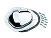 Chrome Differential Cover GM 8.875 in. Truck 12-Bolt Steel chrome steel
