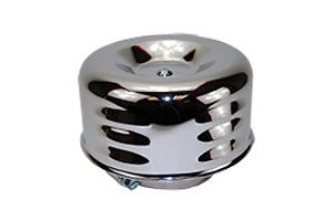 4" LOUVERED STYLE AIR CLEANER SET 1BBL 2BBL