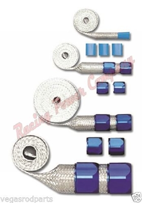 Staineless steel hose sleeving kit braided hose covering radiator heater fuel vacume