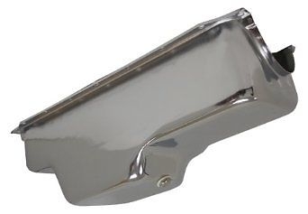 1956-87 CHRYSLER MOPAR SMALL BLOCK 273 318 340 OIL PAN CHROME steel dodge