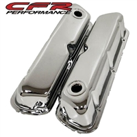 chrome steel Valve Covers Ford Small Block V8 302 5.0 289 351w 260 mustang truck