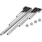 Polished aluminum ball milled spark plug wire loom set ford chevy up 9.5 wires