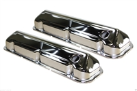 Chrome steel stamped Valve Covers Ford 429 460 cid engines big block ford lincon