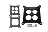 1/2" PORTED PHENOLIC CARBURETOR SPACER 4BBL FITS HOLLEY SB CHEVY FORD SBC BBC BB