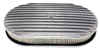 Chevy/Ford/Mopar 15" Oval Polished Aluminum Air Cleaner - Full Finned