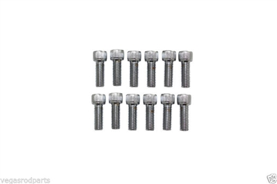 stainless Timing Cover Bolts Allen head big block small block 327 305 350 396 454