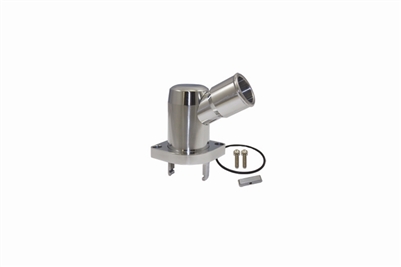 LS1 45 Degree Swivel Water Neck 1997-2003 engines polished aluminum chevy