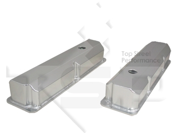Valve Covers Big Block Ford FE Fabricated Polished Aluminum 390 352 360 427 428F