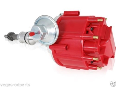 Ford SB 289 302 65K Coil HEI Electronic Distributor Red Cap mustang fairlane