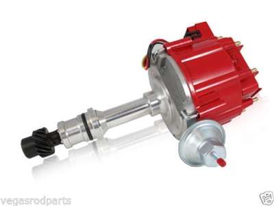 OLDMOBILE 65K Coil HEI Electronic Distributor - RED Cap cutlass 98 supreme 442